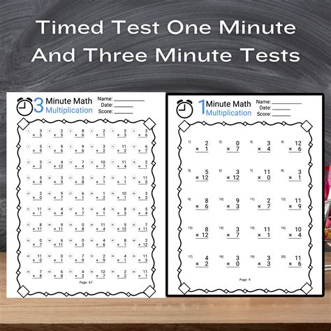 Timed Multiplication Practice Sheets に対する画像結果