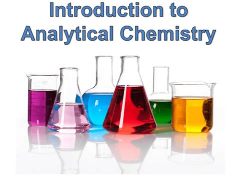 Image result for Analytical Chemistry Introduction
