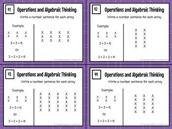 Toradh íomhá ar Second Grade Math Task Cards
