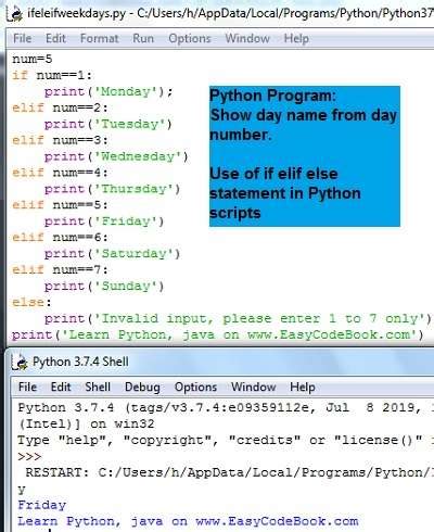 Image result for If Elif Else Python