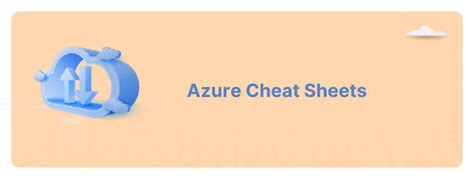Azure Cheat Sheet に対する画像結果