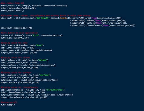 Create User Interface in Python に対する画像結果