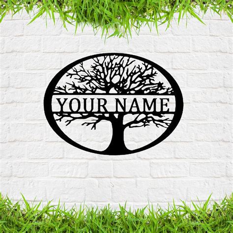 Image result for Tree of Life Name Plaque DXF