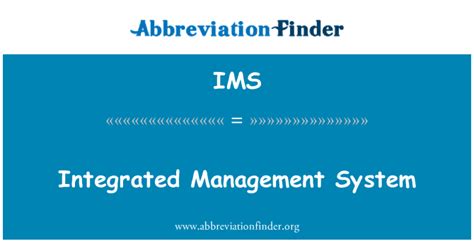 What Is IMS Integrated Management System に対する画像結果