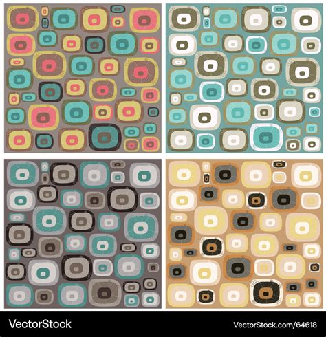 Toradh íomhá ar Retro Geometric Patterns