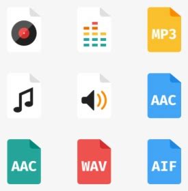 Audio Files - Audio File Icon Png, Transparent Png - kindpng