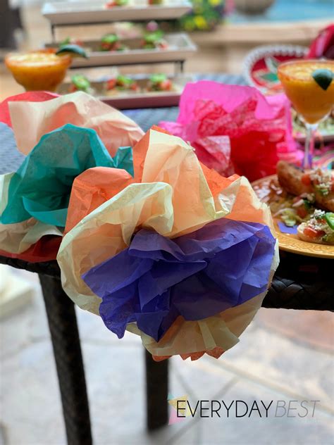 Image result for Mexican Tissue Paper Flowers DIY