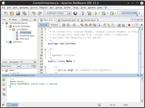 Contoh Inheritance Java に対する画像結果