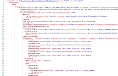 Toradh íomhá ar SQL Server Explain Plan