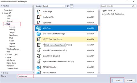 Toradh íomhá ar GridView Control