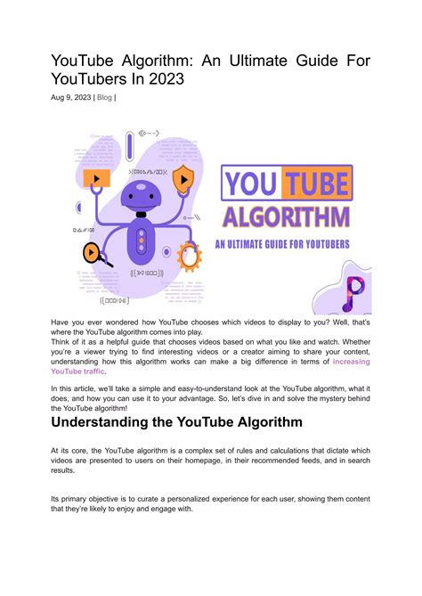 Image result for YouTube Algorithm Book