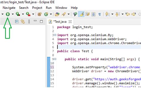 Toradh íomhá ar Simple Selenium Script