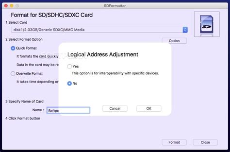 Bildergebnis für Format 5 SD Card Formatter