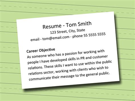 Short Career Objective Examples に対する画像結果