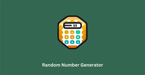 Toradh íomhá ar Random Number Generator PNG