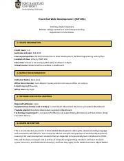 Image result for Web Development Syllabus.pdf