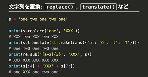Python List Replace に対する画像結果