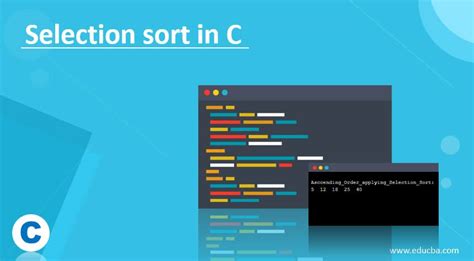 Image result for Selection Sort Ready Code in C