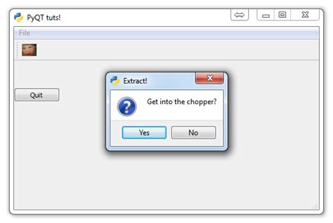 Afbeeldingsresultaten voor Qt Message Box Python