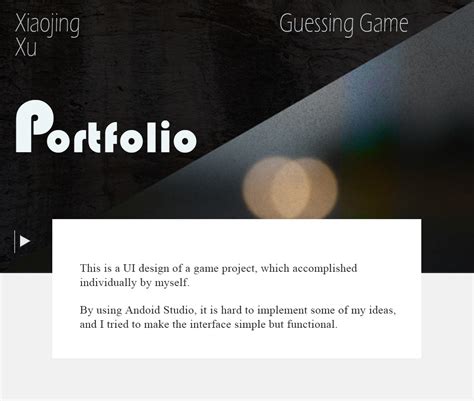 Guessing Game Work Design に対する画像結果