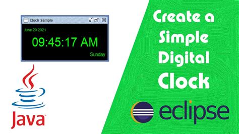 Image result for Creating Java Program to Show a Running Clock