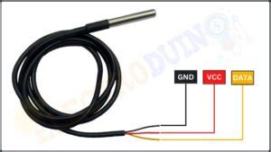 Image result for DS18B20 Pins