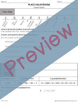 Image result for Module 1 Test Practice Place Values 5th Grade