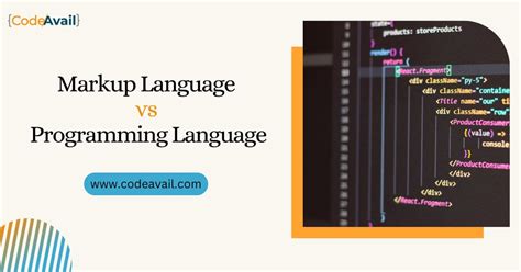 Image result for Samples of Programming Language and Mark Up Text