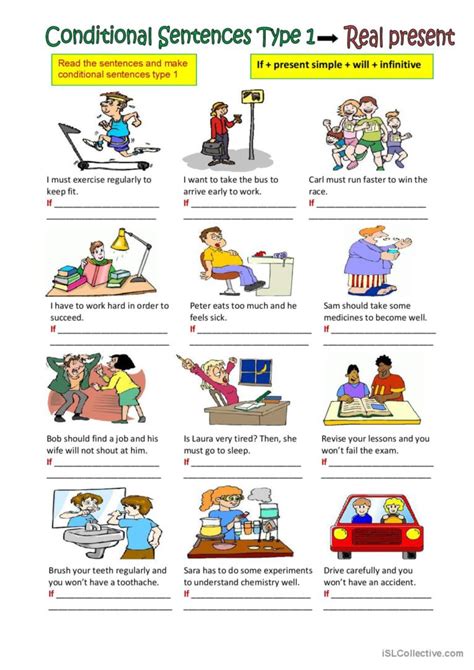 Image result for Conditional Sentences Type 1