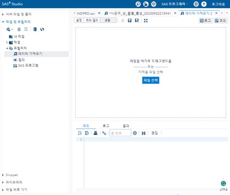 Proc Import CSV File SAS に対する画像結果
