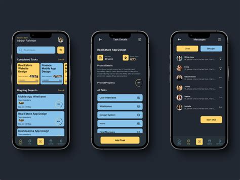 React Task App UI に対する画像結果