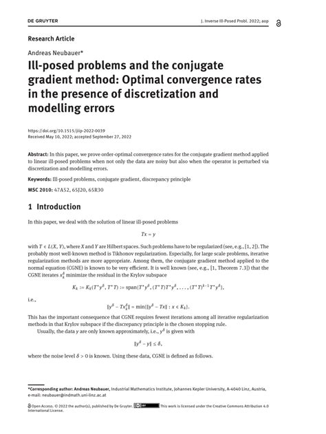 Afbeeldingsresultaten voor Conjugate Gradient Method and Kernel Regression