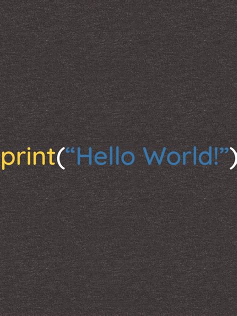 Toradh íomhá ar Print Hello World Python