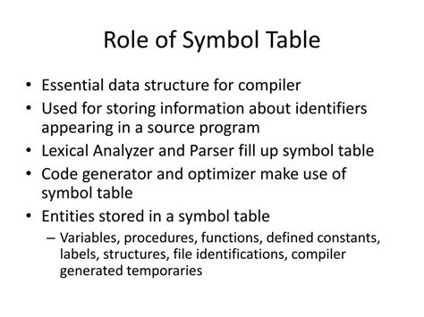 Image result for Symbol Table JavaScript