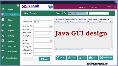 Image result for Java Swing Design