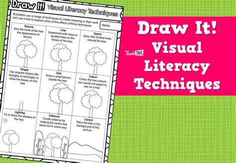 Toradh íomhá ar Visual Literacy Examples