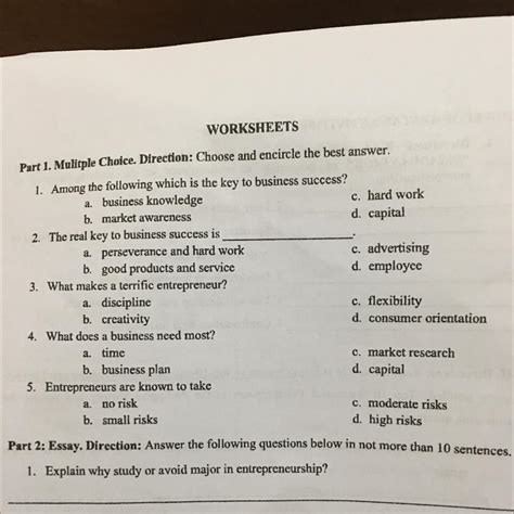 Image result for Instruction for Multiple Choice Questions