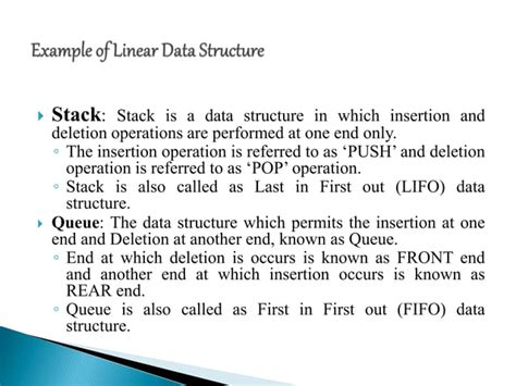 Different Types of Data Structure に対する画像結果
