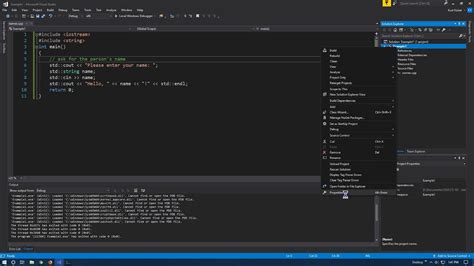 Visual Studio Debug Window に対する画像結果