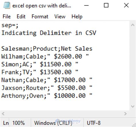 Toradh íomhá ar How to Open CSV File