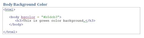 Image result for HTML Body Background Color
