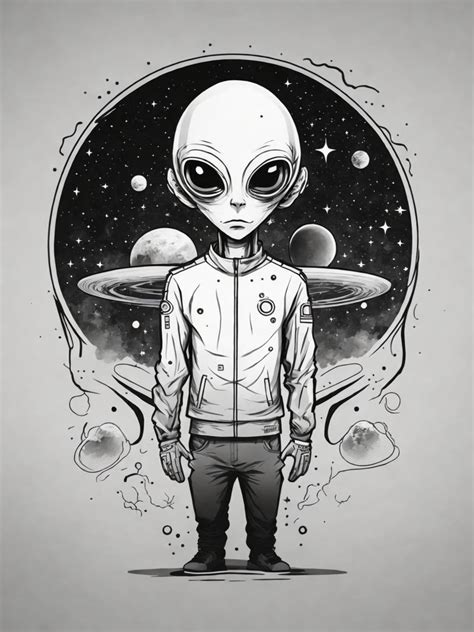 Alien Art Drawing に対する画像結果