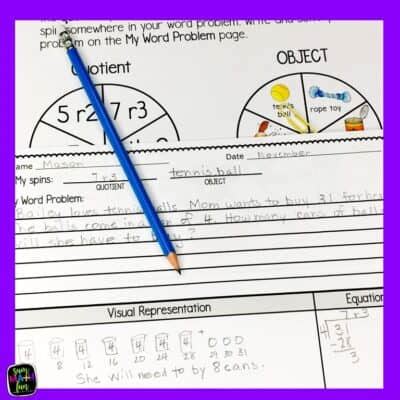 Image result for Template for Students to Start Writing Their Own Word Problems 1st Grade