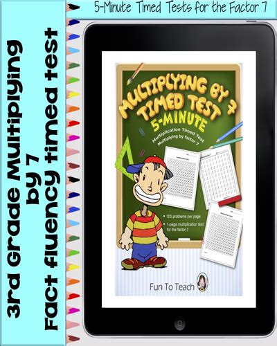 Timed Multiplication Test 7 に対する画像結果