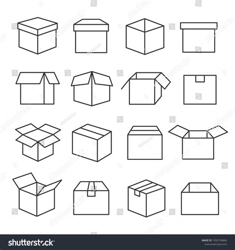 Paper Carton Box Icon に対する画像結果