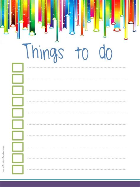 Toradh íomhá ar To Do List Sample