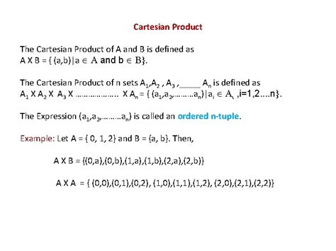 Image result for Cartesian Product Effect Example