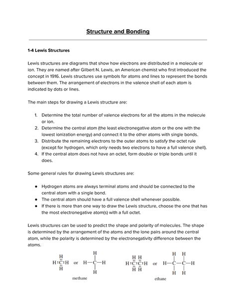 Image result for Lecture Lewis Structure