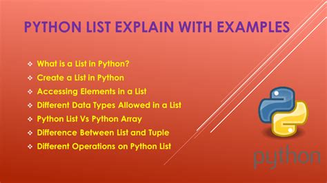 Image result for Python List Tutorial