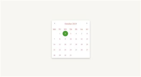 Toradh íomhá ar Date PICKER HTML
